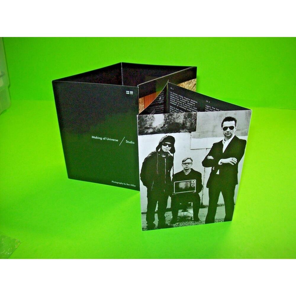 Depeche Mode ‎Sounds Of The Universe Set Of (2) Foldout Inserts Only